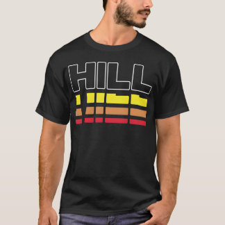 Hill First Name Funny Vintage Sunset Hill funny T-Shirt