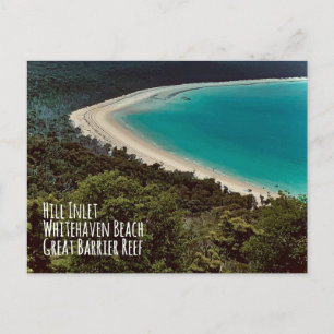 Hill Inlet, Whitehaven Beach, GBR Postcard