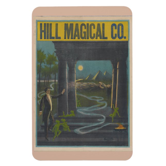 Hill Magical Company magnet (Vertical)