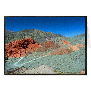 Hill of Seven Colours in Purmamarca, Argentina