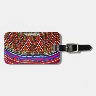 Hill Tribe Textile Luggage Tag