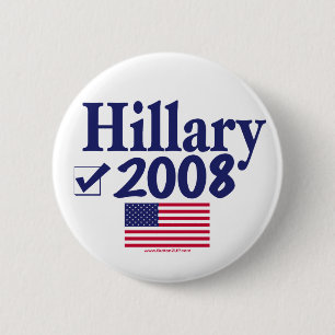 Hillary 2008 Button