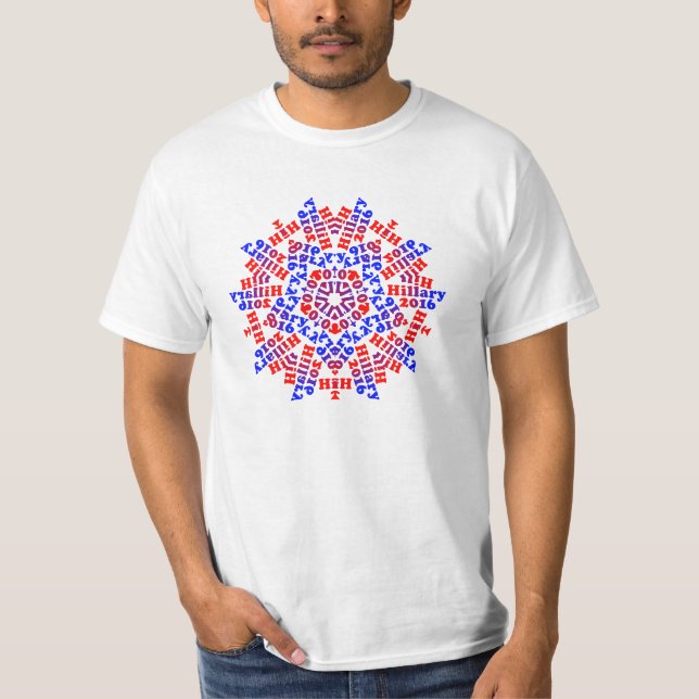 Hillary 2016 - 5 Points - Value T-Shirt (Front)