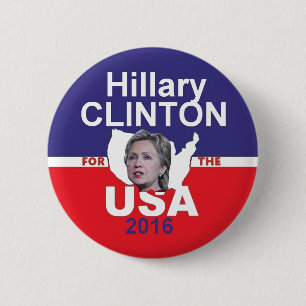 Hillary 2016 Button