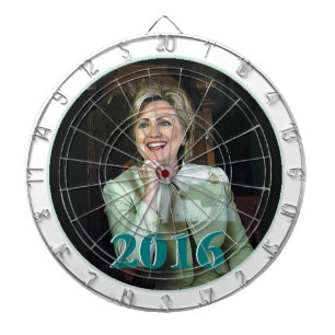 Hillary 2016 dartboard