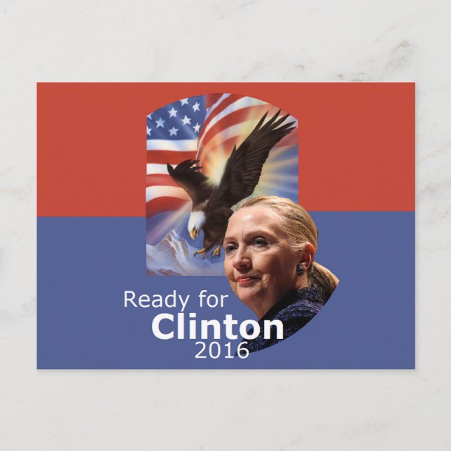 Hillary 2016 Postcard (Front)