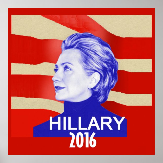 HILLARY 2016 POSTER (Front)