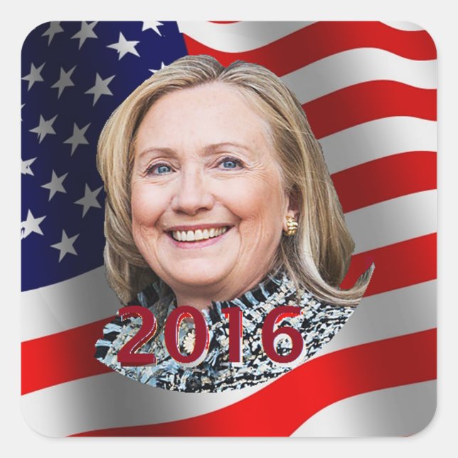 Hillary 2016 Sticker (Front)