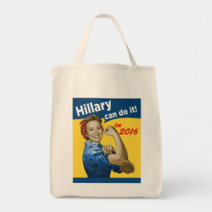 Hillary Can Do It 2016 Tote Bag