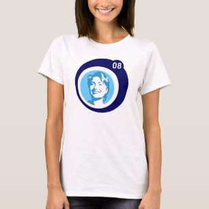 hillary clinton 08. blue bubbles. T-Shirt