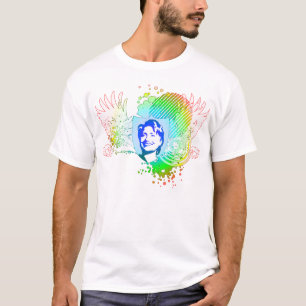 hillary clinton 08. rainbow fade. T-Shirt