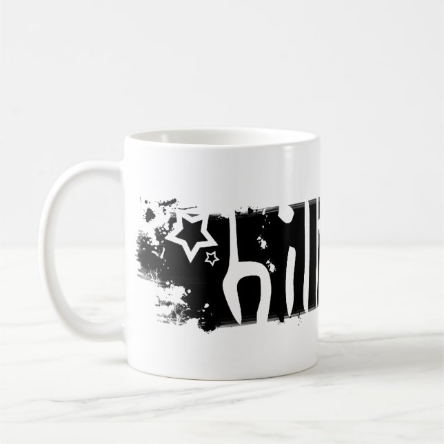 hillary clinton 08. scratched out. coffee mug (Left)