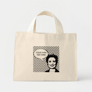 Hillary Clinton 1 Mini Tote Bag
