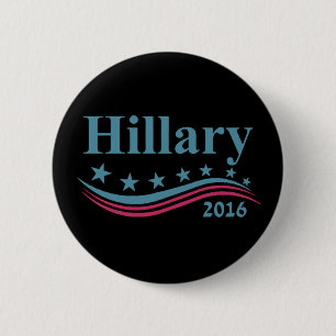 Hillary Clinton 2016 6 Cm Round Badge