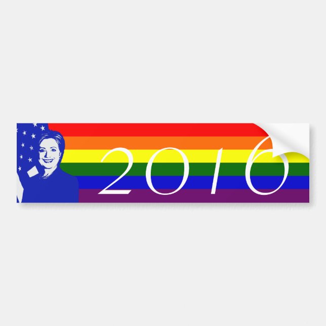 Hillary Clinton 2016 Bumper Sticker (Front)