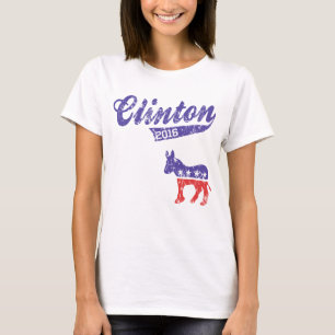 Hillary Clinton 2016 Democrats Sporty T-Shirt