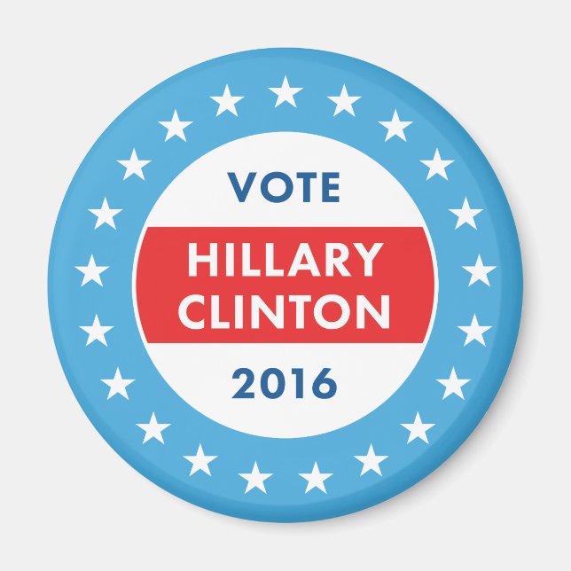 Hillary Clinton 2016 Magnet (Front)