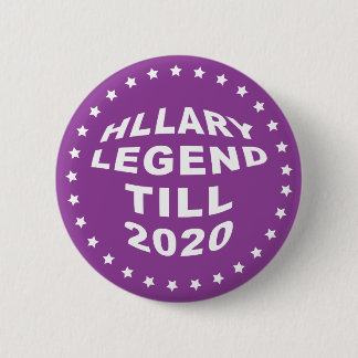Hillary Clinton 2016 purple Pinback Button 2”