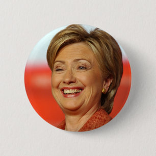 Hillary Clinton 6 Cm Round Badge