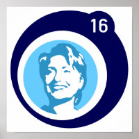 hillary clinton blue bubble