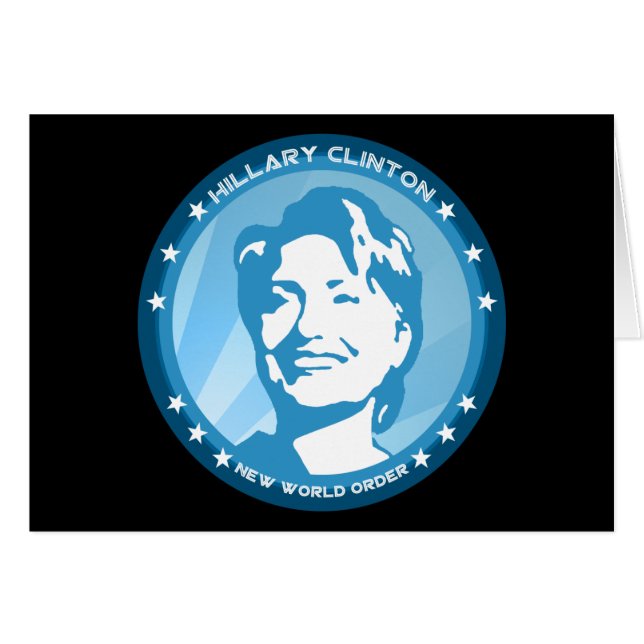 hillary clinton : blue rays : (Front Horizontal)