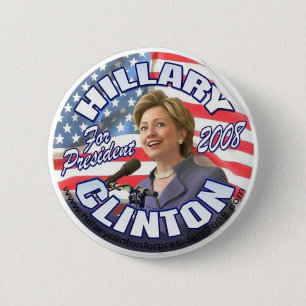 hillary clinton button