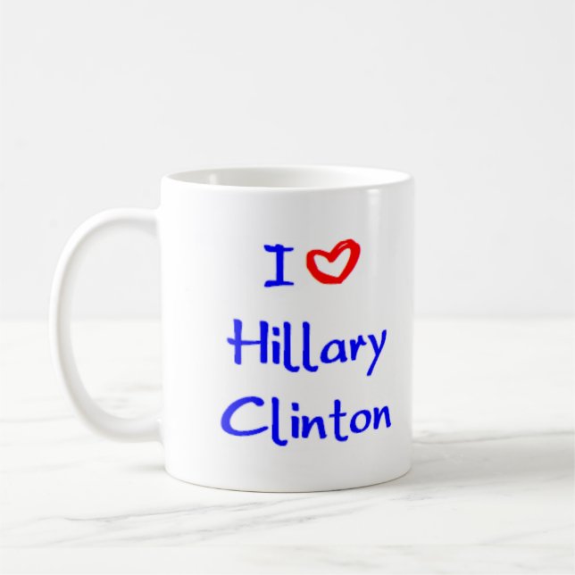 hillary clinton coffee mug (Left)