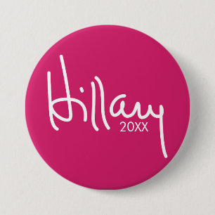 Hillary Clinton Designer Campaign Gear 7.5 Cm Round Badge