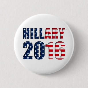 Hillary Clinton for president 2016 Button