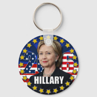 Hillary Clinton for president 2016 Keychain