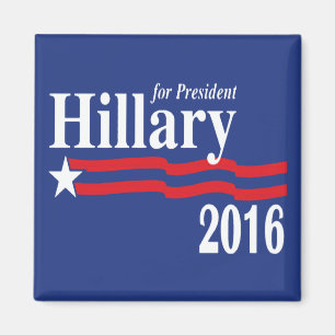 Hillary Clinton For President 2016 Magnet