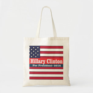 Hillary Clinton for President 2016 Tote Bag
