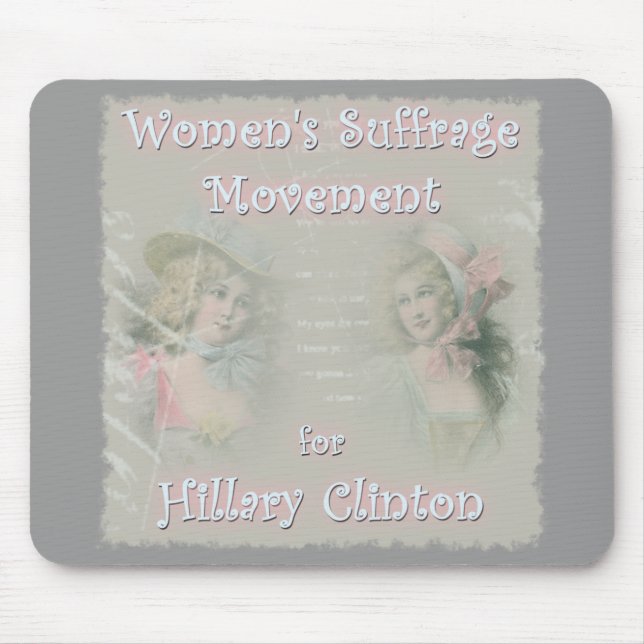 Hillary Clinton for President Mouse Pad (Front)