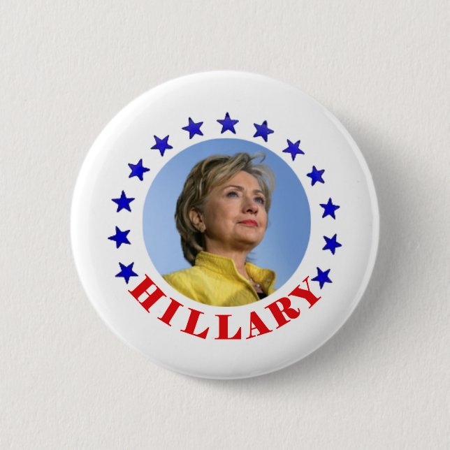 Hillary Clinton for Presidenty 2016 6 Cm Round Badge (Front)