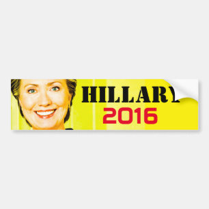 Hillary Clinton for US President 2016 Bumper Sticker