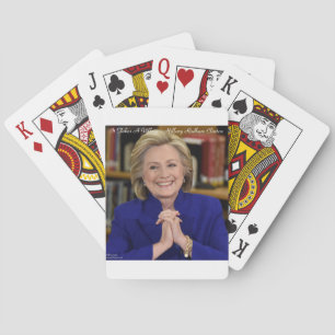 Hillary Clinton It Takes A Village Gift Playing Cards