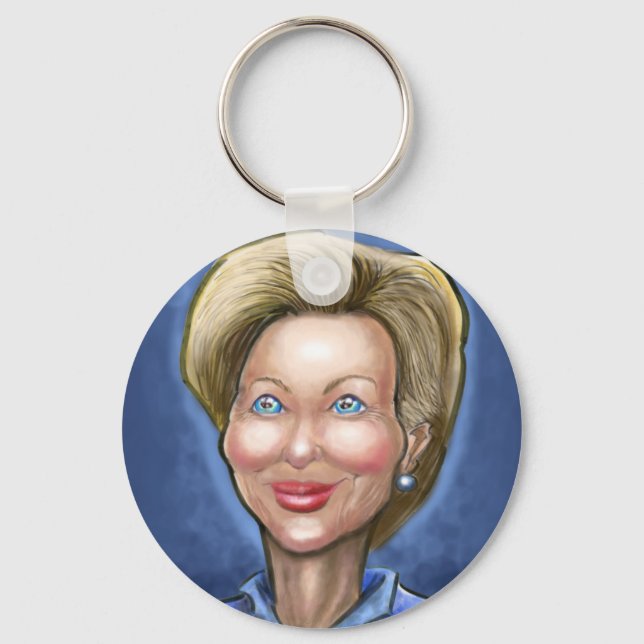 Hillary Clinton Key Ring (Front)