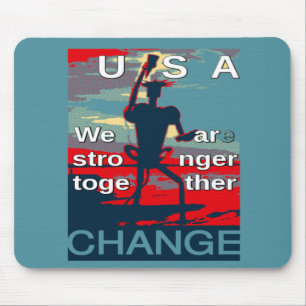Hillary Clinton latest campaign slogan for 2016 Mouse Pad