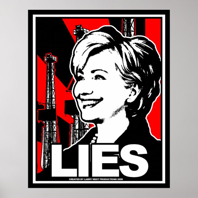 Hillary Clinton: LIES! Poster (Front)