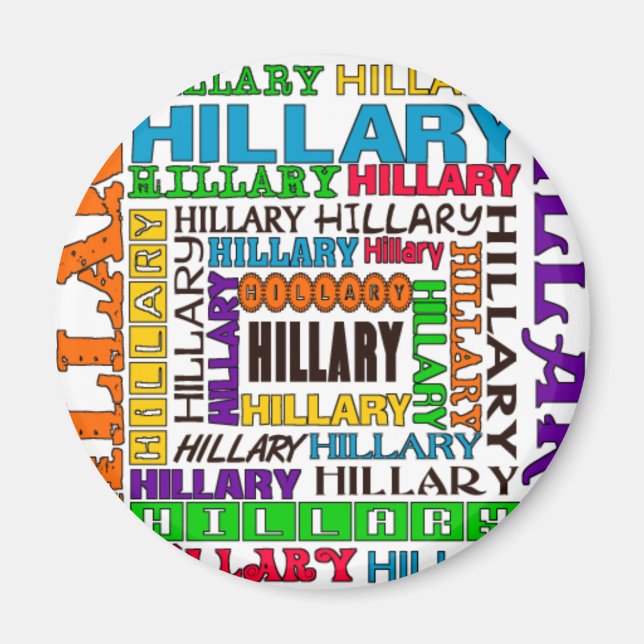 Hillary Clinton Magnet (Front)