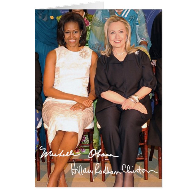 Hillary Clinton & Michele Obama (Front)