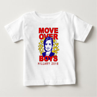 Hillary Clinton Move Over Boys Toddler Ruffle Tee