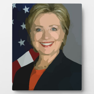 hillary clinton plaque