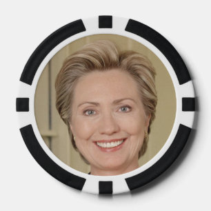Hillary Clinton Poker Chips