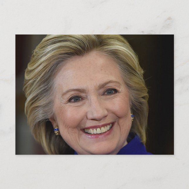 Hillary Clinton Postcard (Front)
