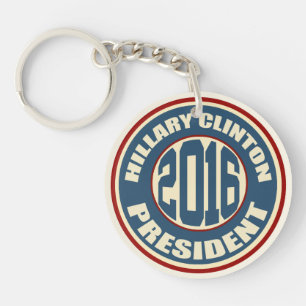 Hillary Clinton President 2016 Key Ring