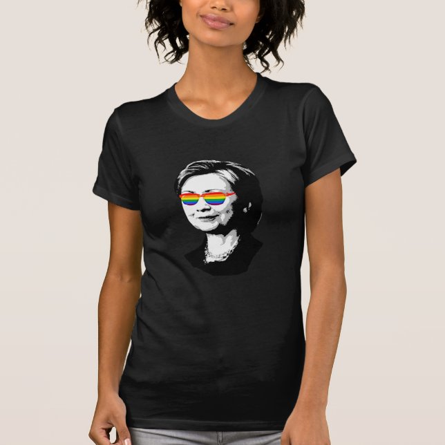 Hillary Clinton Pride 2016 - LGBT - T-Shirt (Front)