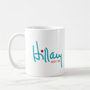 Hillary Clinton Signature Coffee Mug