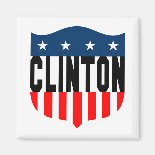 hillary clinton stars and stripes magnet