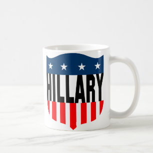 hillary clinton : stars & stripes : coffee mug